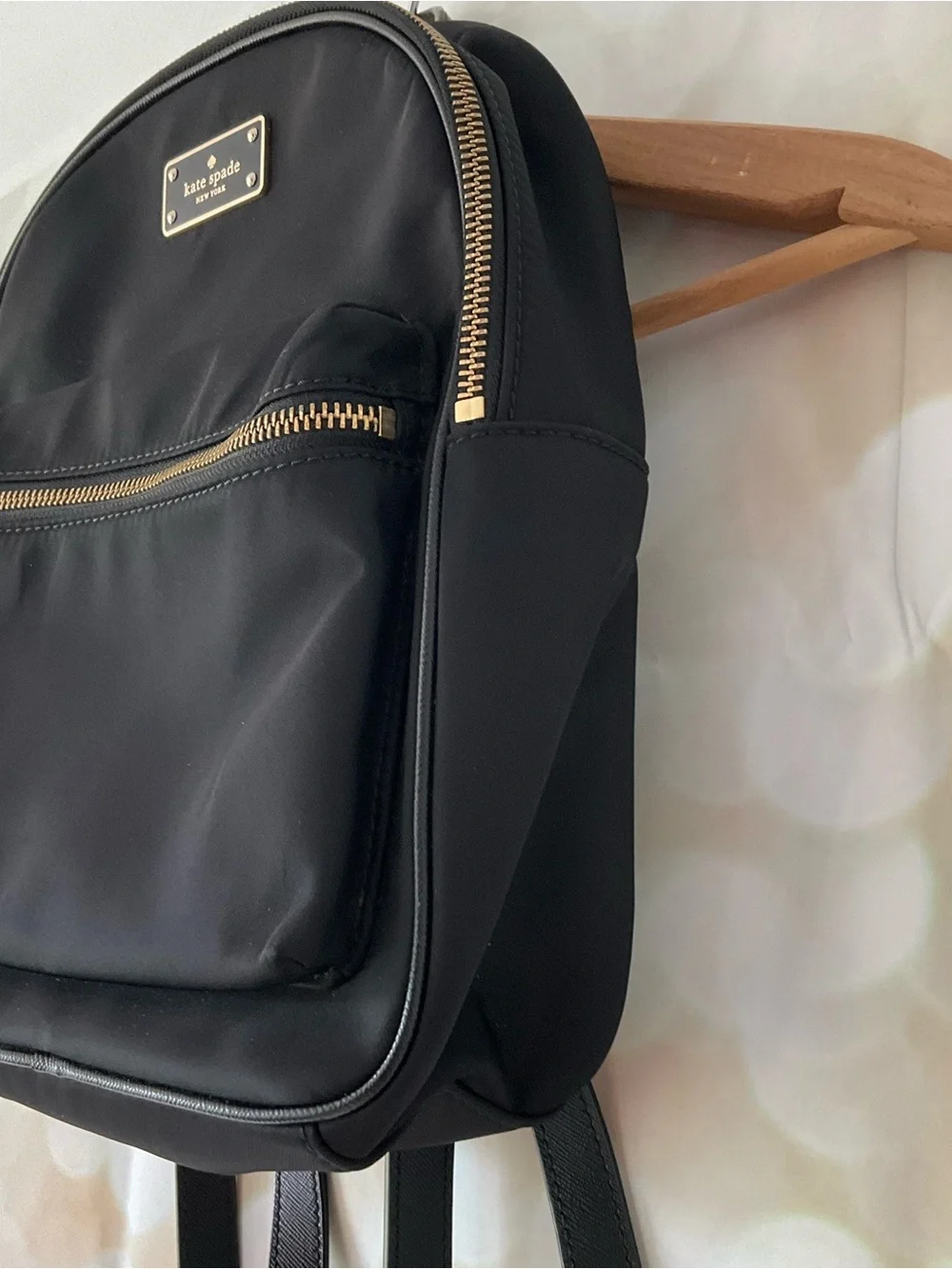 Kate Spade Mini Black Backpack - Picture 3 of 16